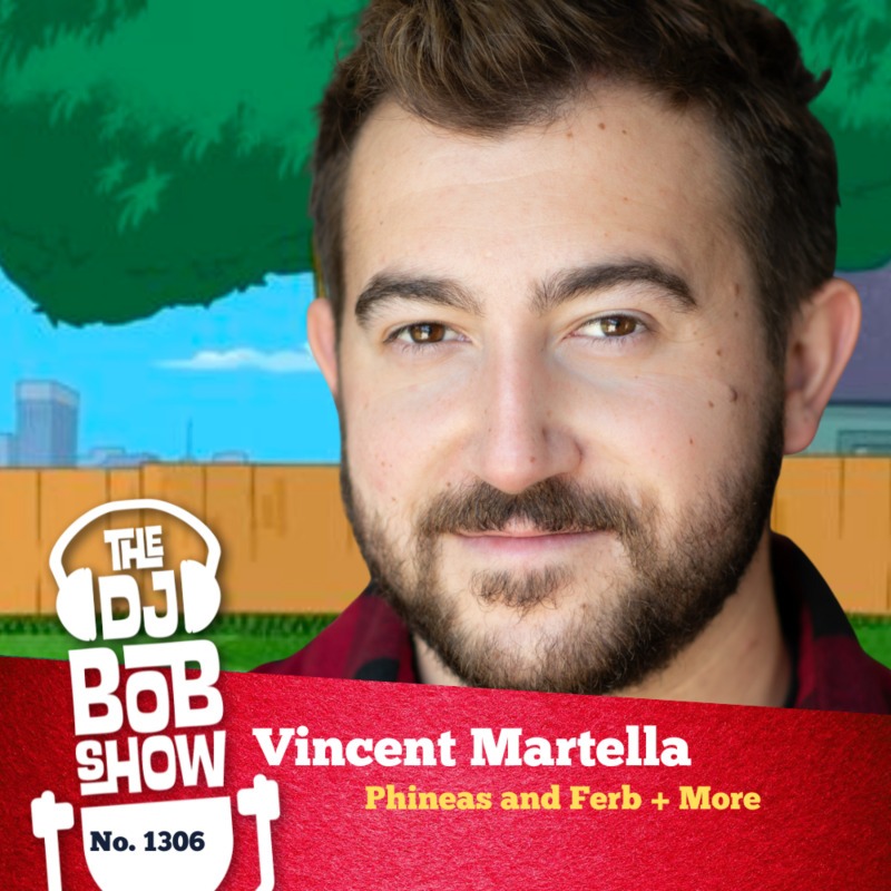 Episode 1306 cover art: 1306: Hey, Where’s Phineas? (with Vincent Martella)